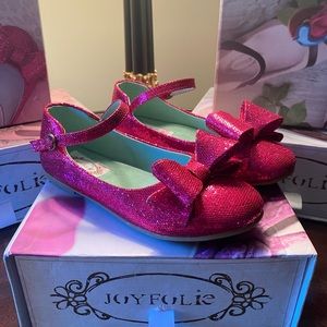 Joyfolie pink glitter Miriam Mary Janes